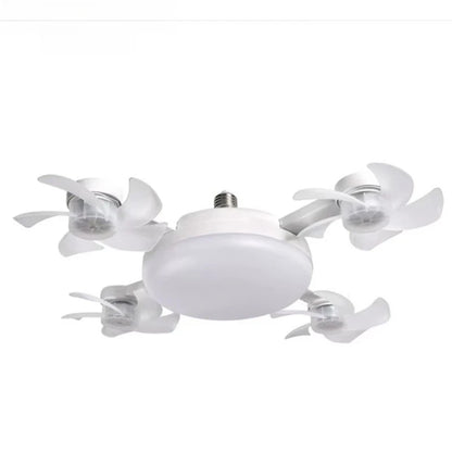 Silent Multi-Head Drone Fan Light