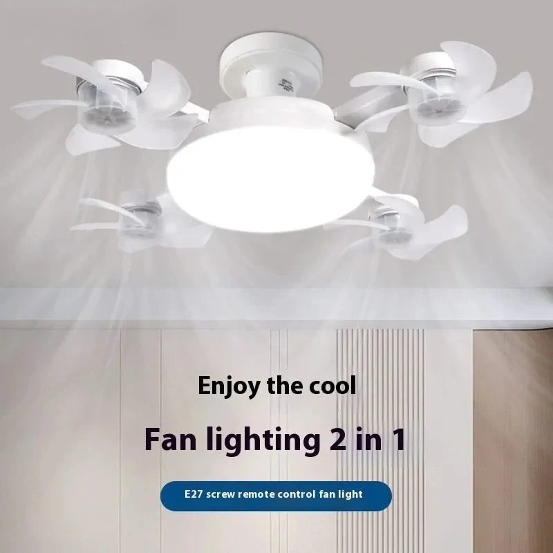 Silent Multi-Head Drone Fan Light